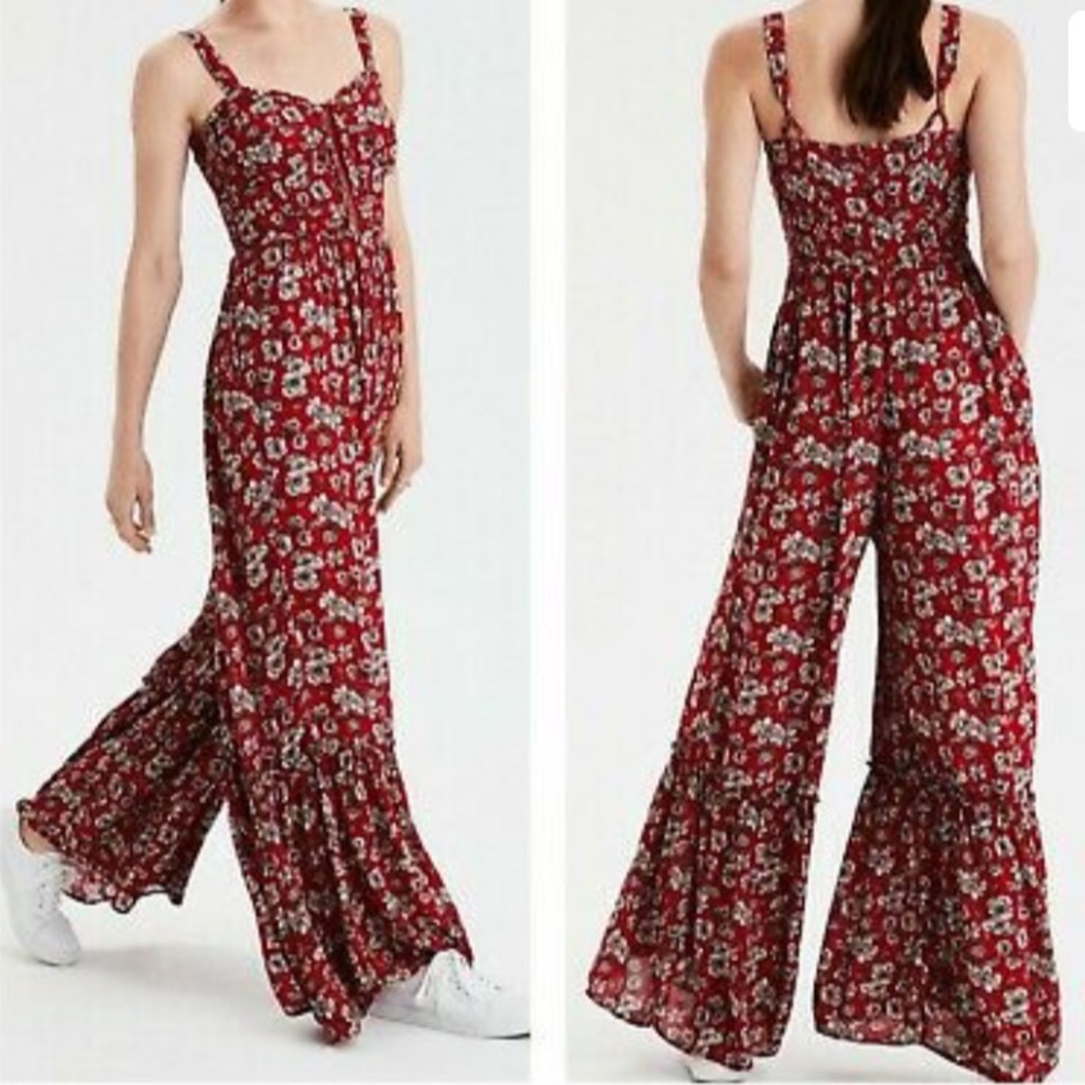 AE Floral Jumpsuit